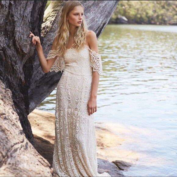 Boho Wedding Dress - Kite & Butterfly - Picture 1 of 5
